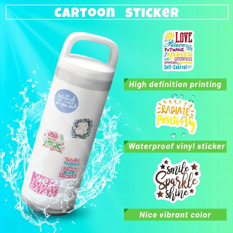 50pcs Optimistic Graffiti Stickers Vinyl Waterproof Stickers for Adults