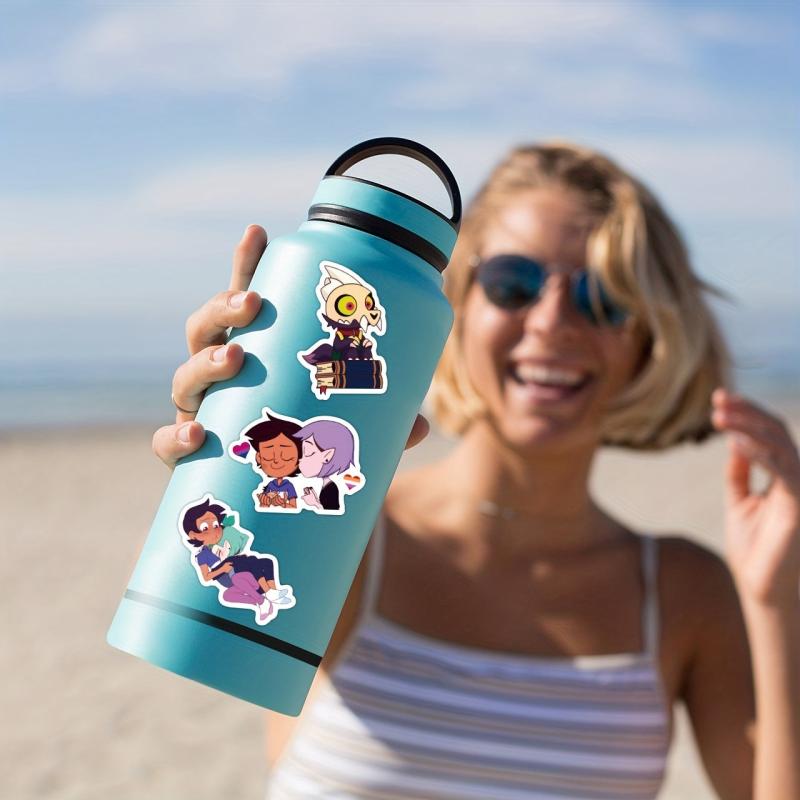 50pcs Anime Character Cartoon Graffiti Stickers for Car Luggage Water Cup