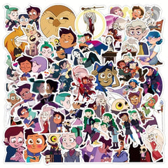 50pcs Anime Character Cartoon Graffiti Stickers for Car Luggage Water Cup