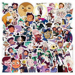 50pcs Anime Character Cartoon Graffiti Stickers for Car Luggage Water Cup