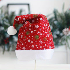 Snowflake Sequins Santa Claus Hat Halloween Cosplay Props