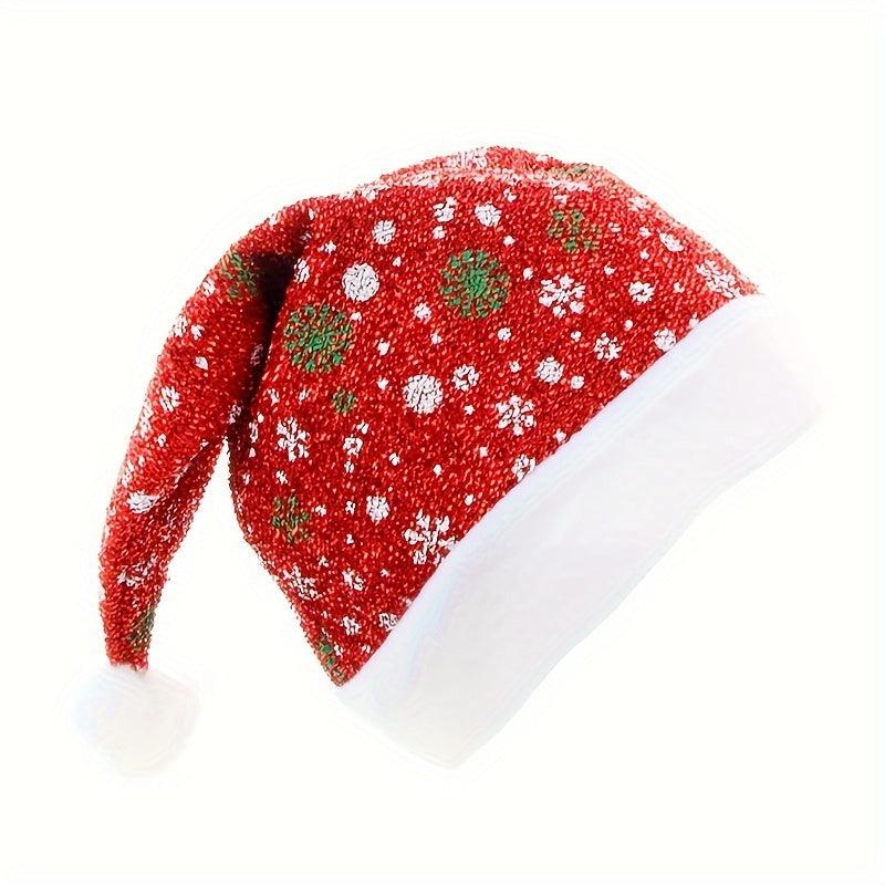 Snowflake Sequins Santa Claus Hat Halloween Cosplay Props