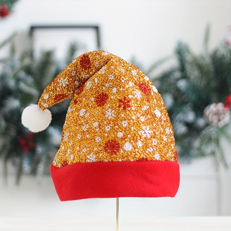 Snowflake Sequins Santa Claus Hat Halloween Cosplay Props