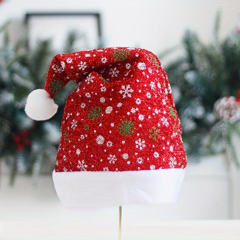 Snowflake Sequins Santa Claus Hat Halloween Cosplay Props