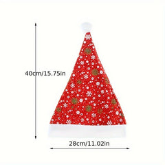 Snowflake Sequins Santa Claus Hat Halloween Cosplay Props