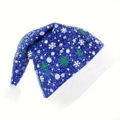 Snowflake Sequins Santa Claus Hat Halloween Cosplay Props