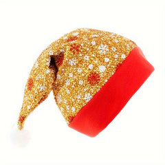 Snowflake Sequins Santa Claus Hat Halloween Cosplay Props