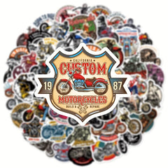 50pcs Motorcycle Skateboard Laptop Waterproof Stickers