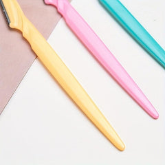 3pcs Stainless Steel Eyebrow Trimmer Set