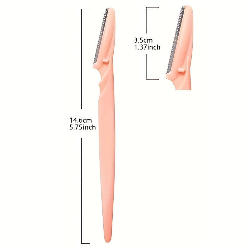 3pcs Stainless Steel Eyebrow Trimmer Set
