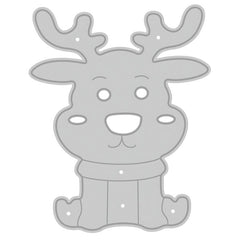 1pc Fawn DIY Metal Carbon Steel Mold For Paper Art Embossed Etching Cutting