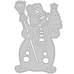 1pc Snowman DIY Metal Cutting Mold For Handcraft Paper Art