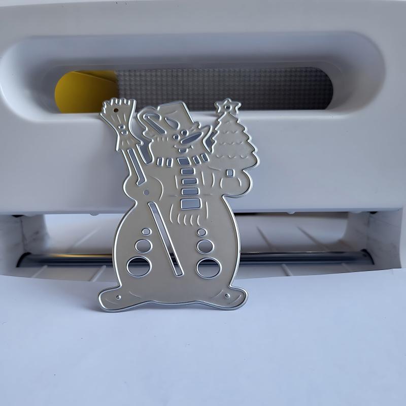 1pc Snowman DIY Metal Cutting Mold For Handcraft Paper Art