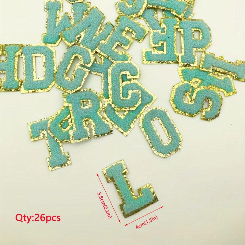 26 Letters A Felting Sticker Large Towel English Letter Patches For Clothes