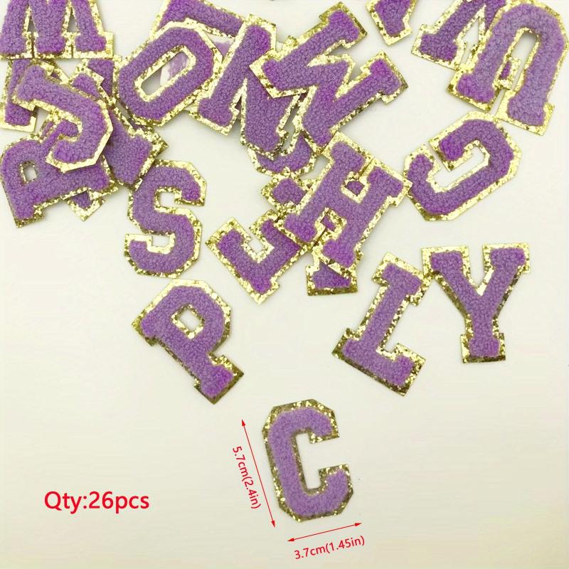 26 Letters A Felting Sticker Large Towel English Letter Patches For Clothes