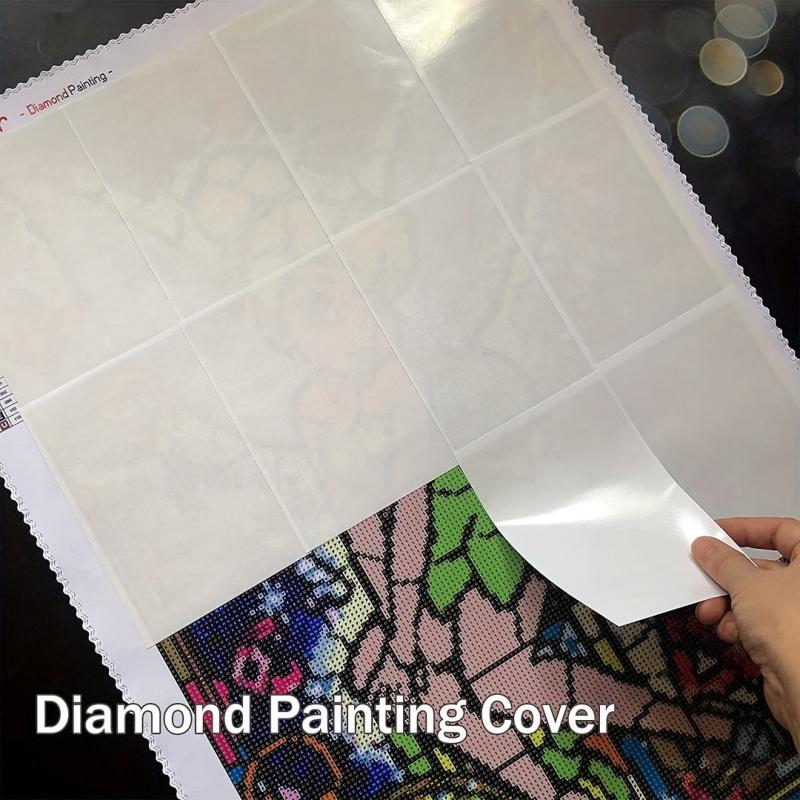 Diamond Cover Replacement Painting Release Paper 50pcs