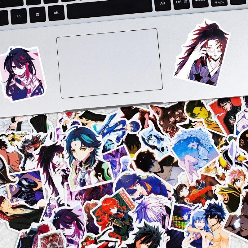 200pcs Anime Cartoon Stickers Waterproof Self Adhesive Stickers