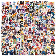 200pcs Anime Cartoon Stickers Waterproof Self Adhesive Stickers