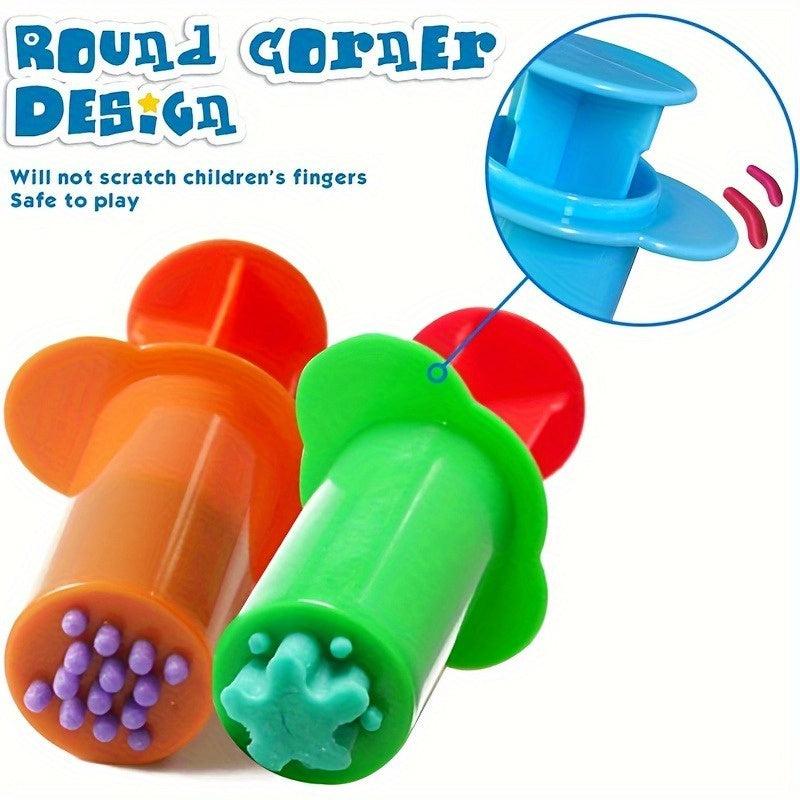 10pcs Clay Dough Tools Set Play Dough Non Toxic Modeling Dough