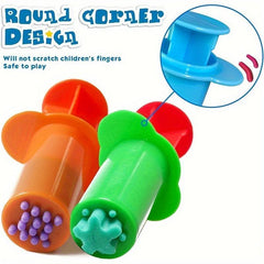 10pcs Clay Dough Tools Set Play Dough Non Toxic Modeling Dough