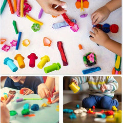 10pcs Clay Dough Tools Set Play Dough Non Toxic Modeling Dough