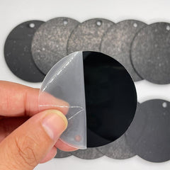 20pcs Round Acrylic Boards Blank Set for DIY Creative Crafts Keychain