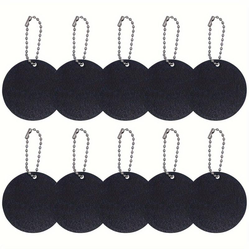 20pcs Round Acrylic Boards Blank Set for DIY Creative Crafts Keychain
