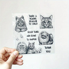 Dog DIY Scrapbook Decoration Silicone Stamp
