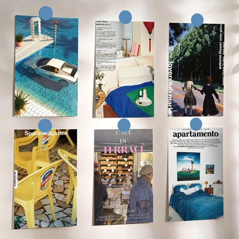 10pcs Landscape Postcards for Creative Bedroom Wall Decoration