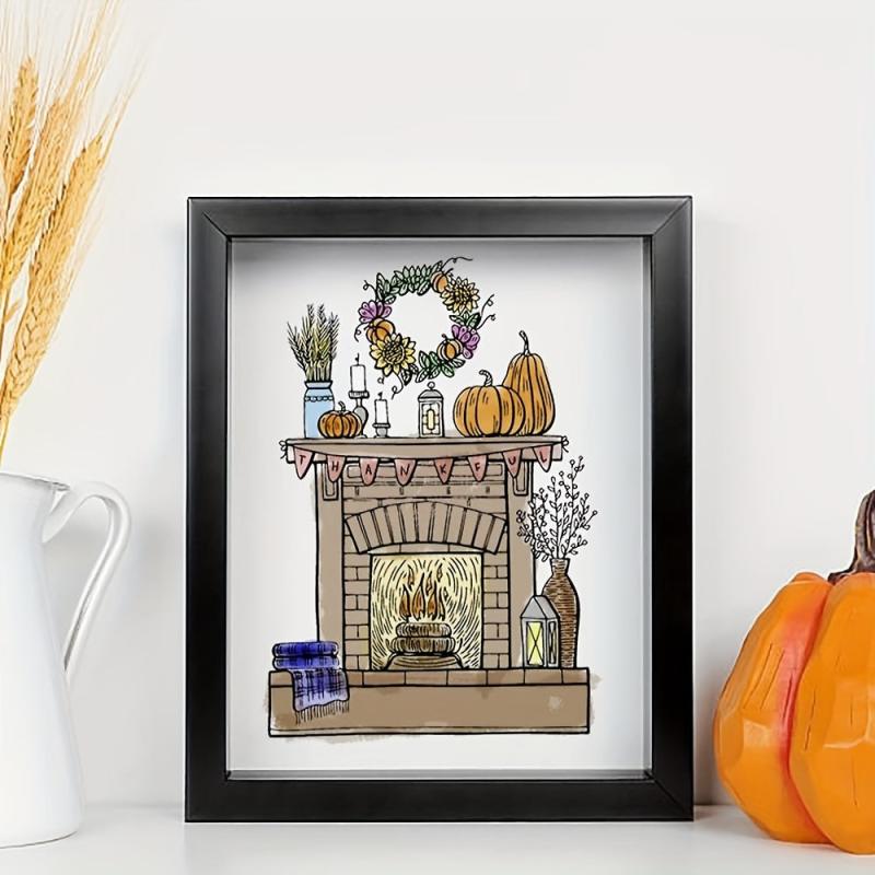 Thanksgiving Clear Stamps Set - Add Festive Touch to Your Crafts