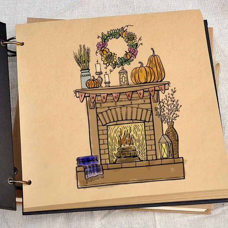 Thanksgiving Clear Stamps Set - Add Festive Touch to Your Crafts
