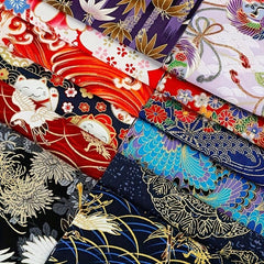 30pcs Flower Series Cotton Printed Fabric for DIY Patch Sewing