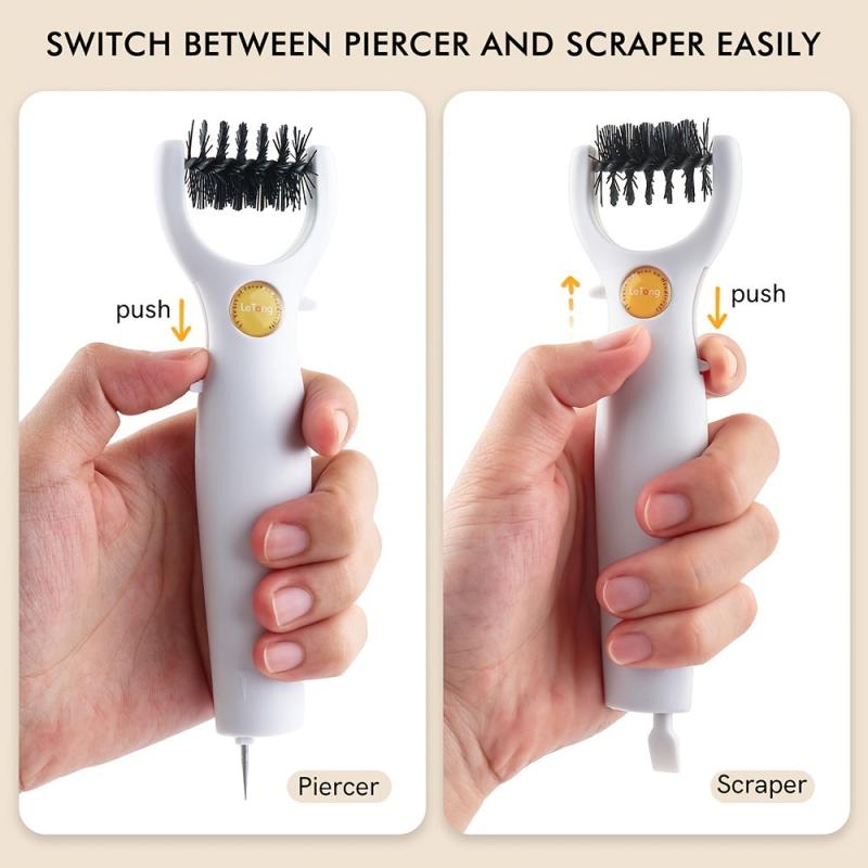 3-in-1 Die Brush Tool - Remove Excess Paper From Dies Easily
