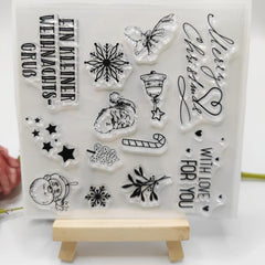Christmas Stamp DIY Card Making Gift Boys Girls 1pc