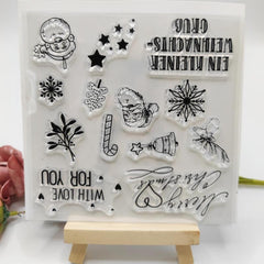 Christmas Stamp DIY Card Making Gift Boys Girls 1pc