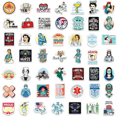 100pcs Nursing Stickers Nurse Stickers Nurse Accessories