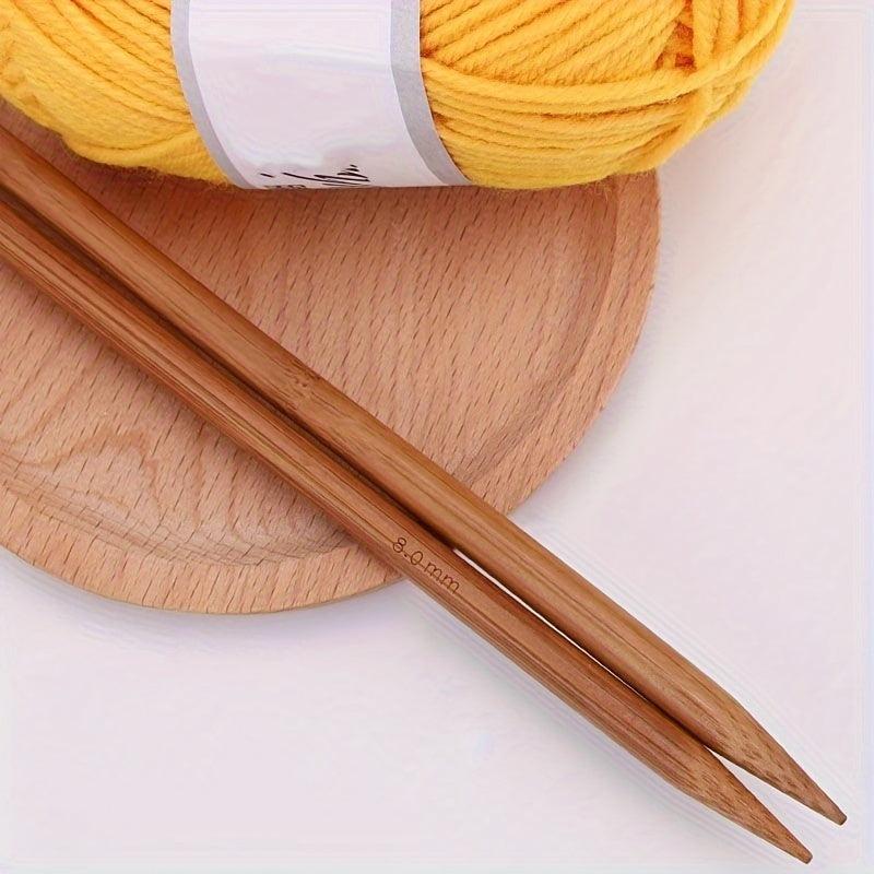 Bamboo Double Ended Knitting Needle Set Various Sizes 4.0mm