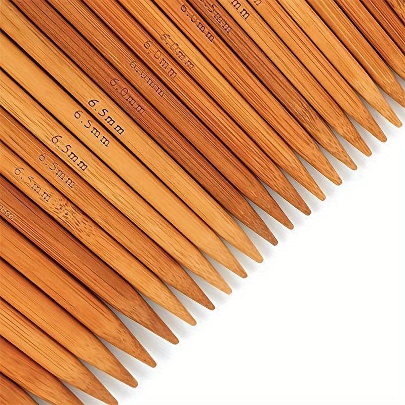 Bamboo Double Ended Knitting Needle Set Various Sizes 4.0mm