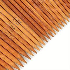 Bamboo Double Ended Knitting Needle Set Various Sizes 4.0mm