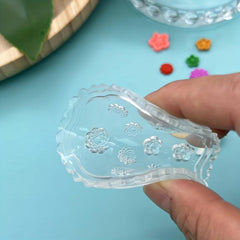 3D Silicone Mold Flower Stamping Plate Jewelry Nails Art Template