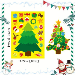 12pcs Christmas Stickers Party Games Stickers for DIY Crafting