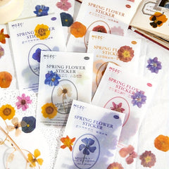 45pcs Plants and Flowers Washi Stickers Decorative DIY Material Collage Supplies