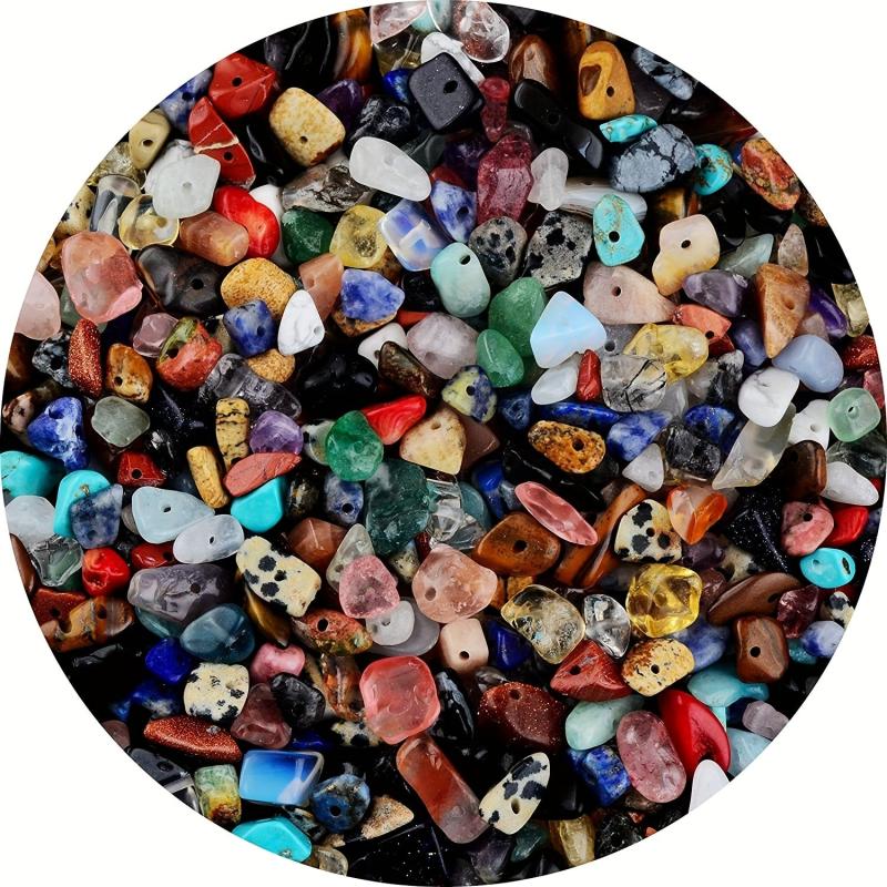 Multicolor Irregular Natural Stone Beads Restoration Crystal Loose Bead