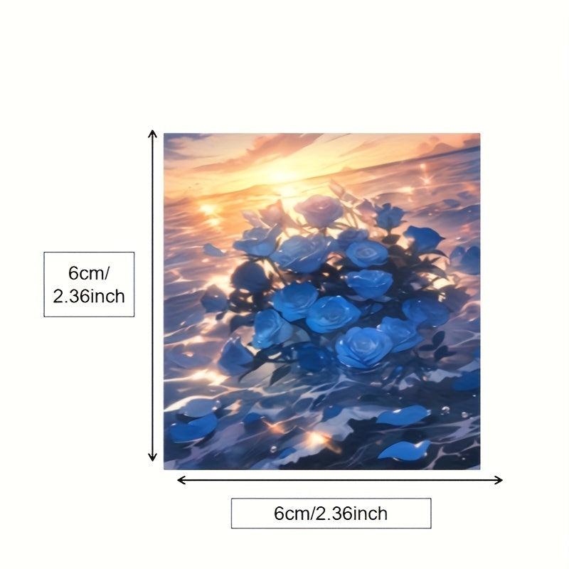 63pcs Flower Sea Cartoon Graffiti Stickers for Car Luggage Notebook