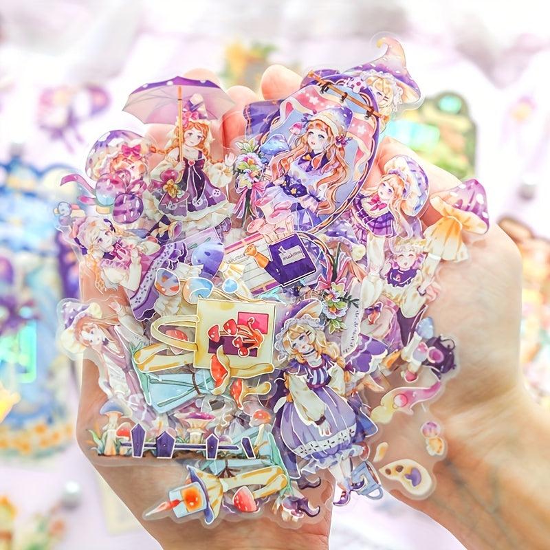 40pcs Fantasy Gallery Stickers DIY Decorative Materials Scrapbooking Stationery
