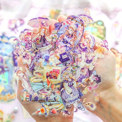 40pcs Fantasy Gallery Stickers DIY Decorative Materials Scrapbooking Stationery
