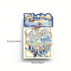 40pcs Fantasy Gallery Stickers DIY Decorative Materials Scrapbooking Stationery