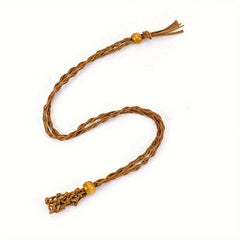Mesh Cage Quartz Crystal Stone Necklace Rope DIY Jewelry Making Acc