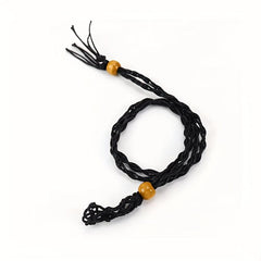 Mesh Cage Quartz Crystal Stone Necklace Rope DIY Jewelry Making Acc