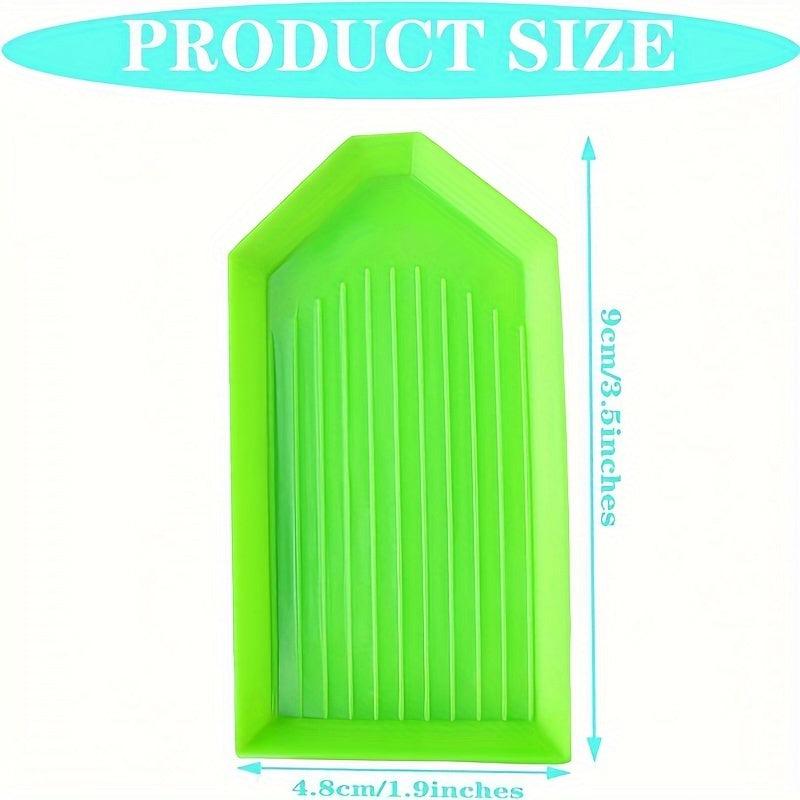 10pcs Plastic Beaded Sorting Trays Diamond Painting Tool Accessories